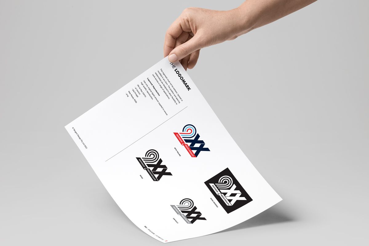 9XX style guide branding Logo